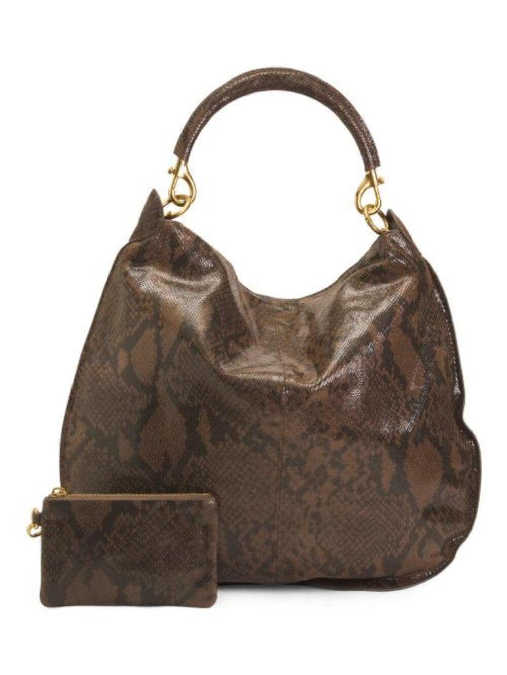 WALTER BAKER Soft Leather Myla Hobo With Detachable Carry Handle